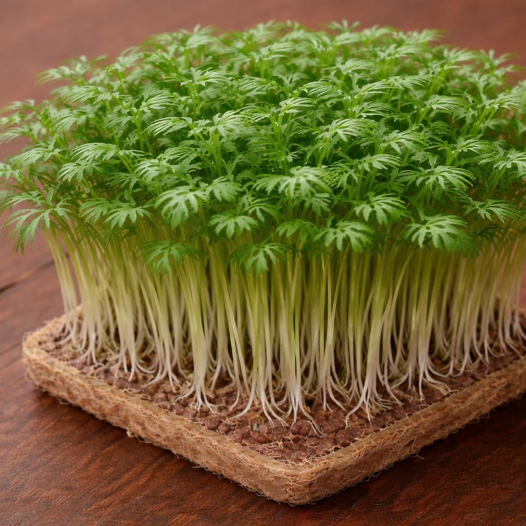 Mizuna Microgreens